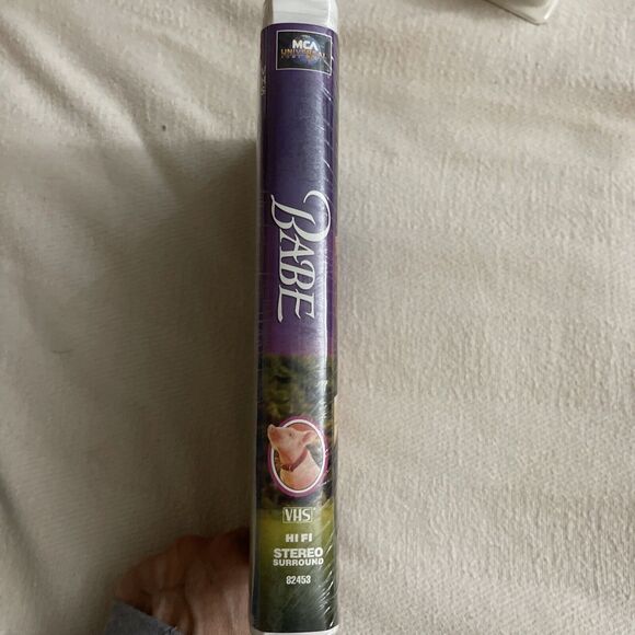 Babe (VHS, 1996).  The Pig Movie. Clam Shell Case Sealed. Vintage - Picture 2 of 3